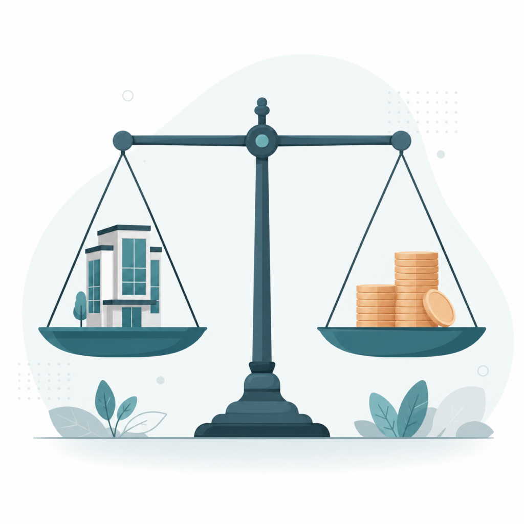 balanced scale property and coins